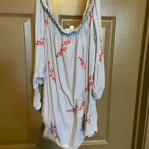 Off the shoulder shirt